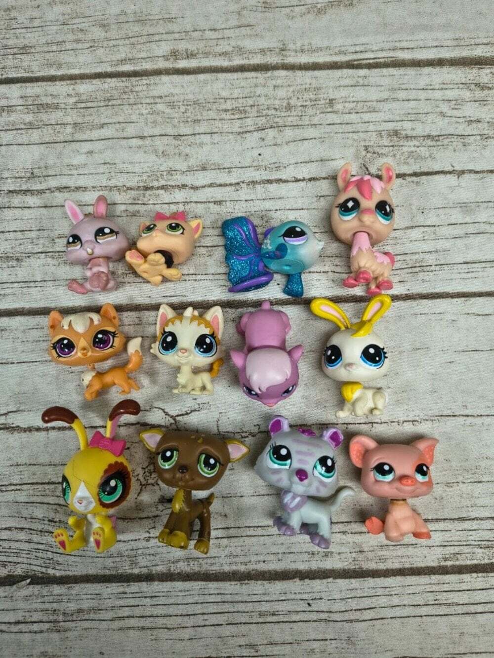 Littlest Pet Shop LPS Mixed Animal Figure Lot